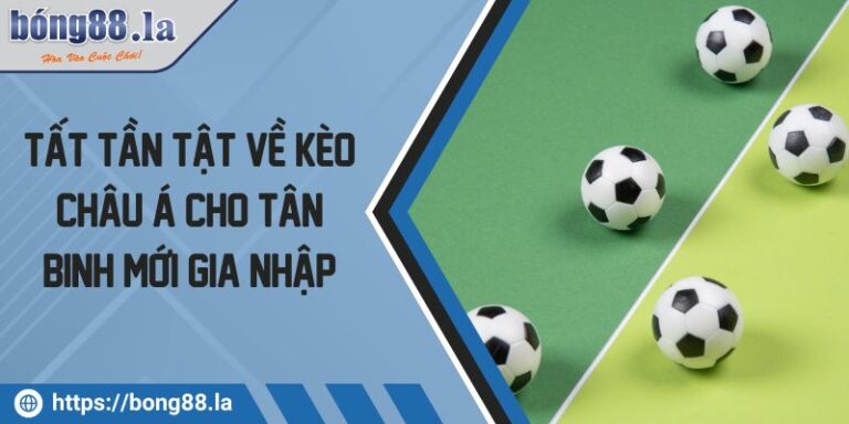 Tất Tần Tật Về Kèo Châu Á Cho Tân Binh Mới Gia Nhập 2 Kèo Châu Á