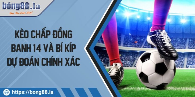Kèo chấp đồng banh 1/4 và bí kíp dự đoán chính xác 9 keo chap dong banh 1 4